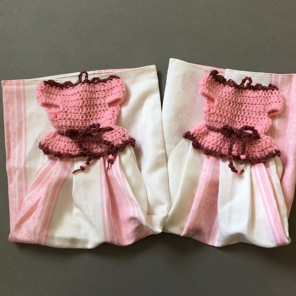 Crochet dress towel, dish towel - Picture 11 of 11